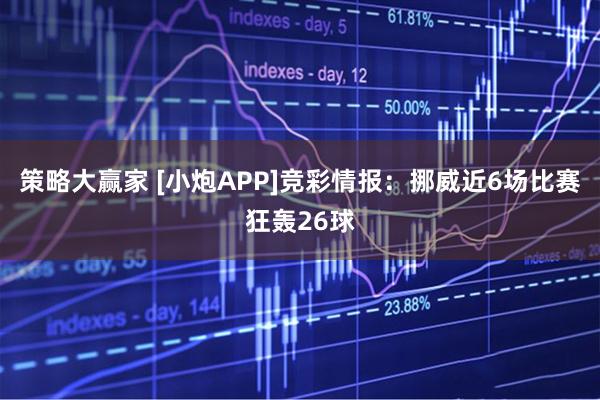 策略大赢家 [小炮APP]竞彩情报：挪威近6场比赛狂轰26球